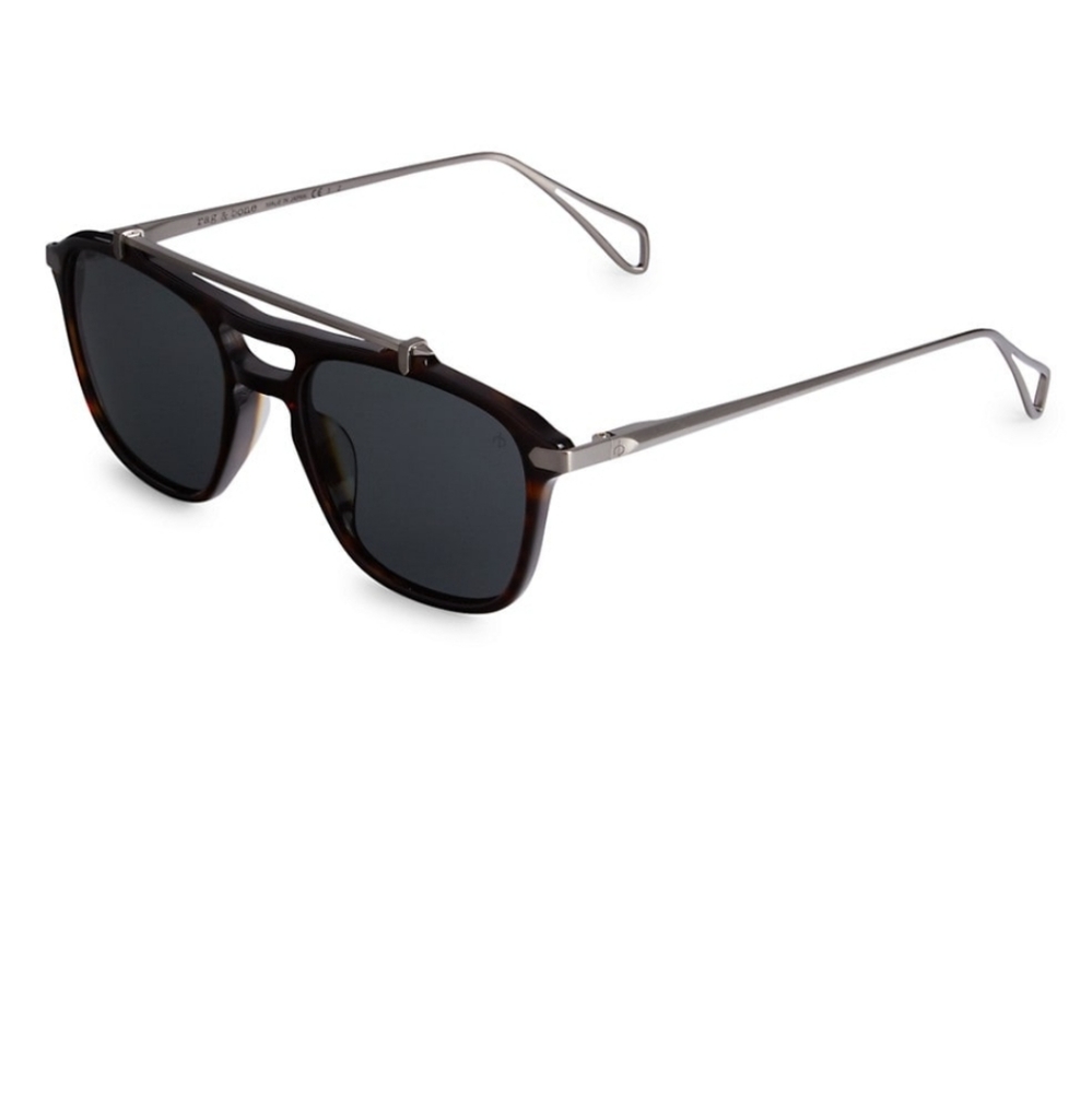 Rag and Bone Aviator/Pilot Polarized Sunglasses 02 - Picture 9 of 16